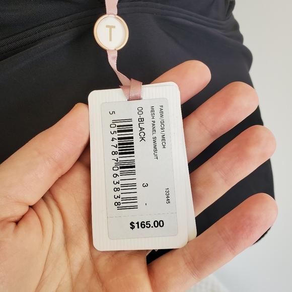 Ted Baker London • Mesh Panel Swimsuit - Picture 7 of 8